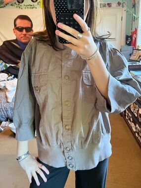 Cute y2k like grey jacket